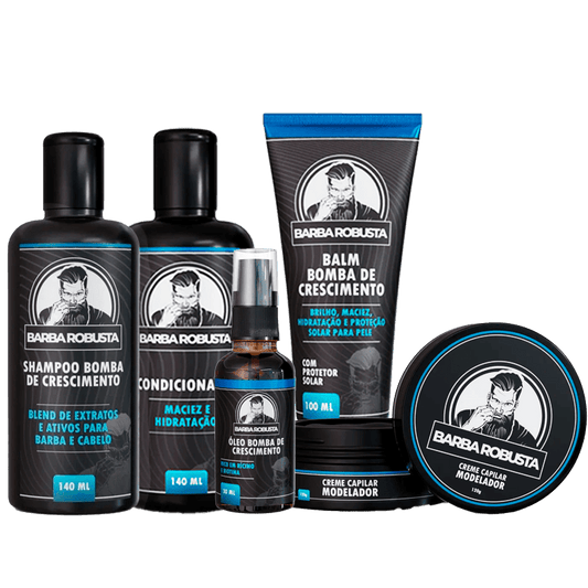 Kit Cuidados Barba Robusta